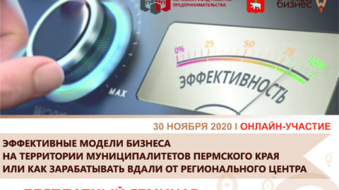 Онлайн-семинар по эффективному развитию малого и среднего предпринимательства на территориях, удалённых от крупных городов